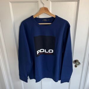 Polo Ralph Lauren Men's Navy Crewneck Sweater